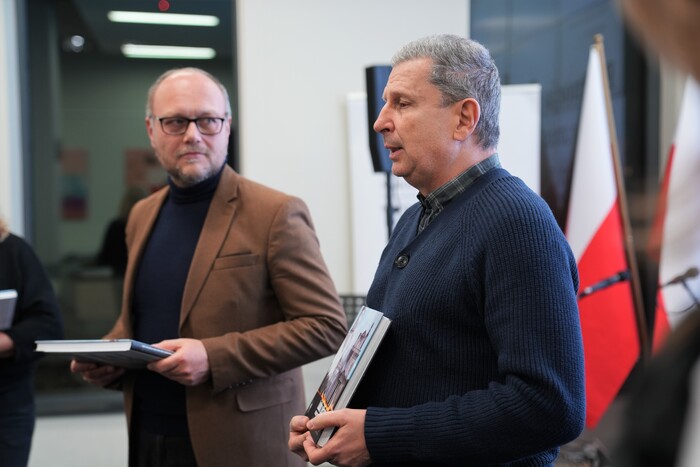 Promocja publikacji IPN „Lublin zniszczony w latach 1939–1944 i (nie)odbudowany” - Lublin, 1 grudnia 2025, fot. Dominik Borek (IPN Lublin)