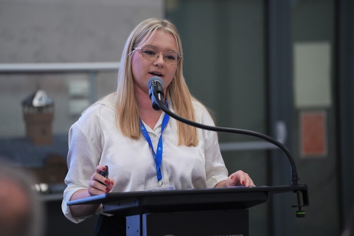 Promocja publikacji IPN „Lublin zniszczony w latach 1939–1944 i (nie)odbudowany” - Lublin, 1 grudnia 2025, fot. Dominik Borek (IPN Lublin)