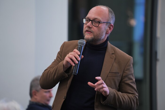 Promocja publikacji IPN „Lublin zniszczony w latach 1939–1944 i (nie)odbudowany” - Lublin, 1 grudnia 2025, fot. Dominik Borek (IPN Lublin)