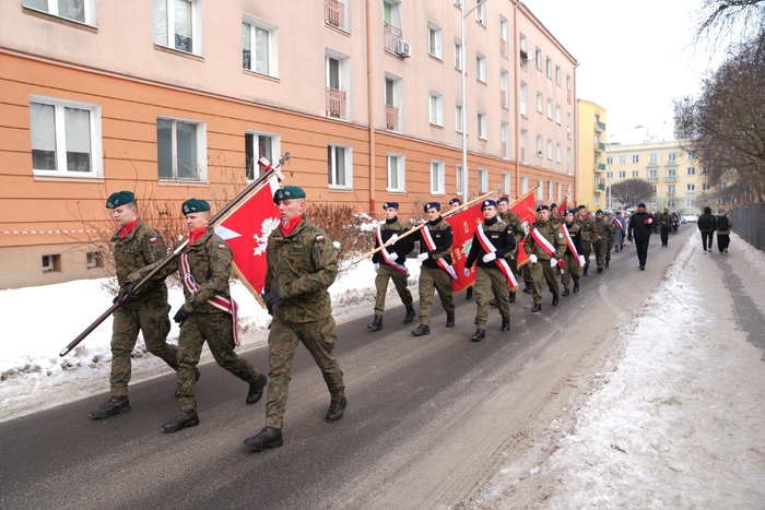Lubelskie uroczystości upamiętniające 163. rocznicę wybuchu Powstania Styczniowego, fot. Dominik Borek (IPN Lublin)