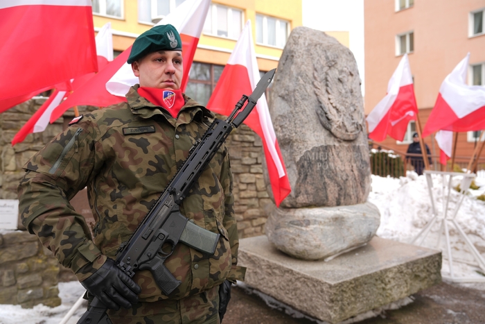 Lubelskie uroczystości upamiętniające 163. rocznicę wybuchu Powstania Styczniowego, fot. Dominik Borek (IPN Lublin)