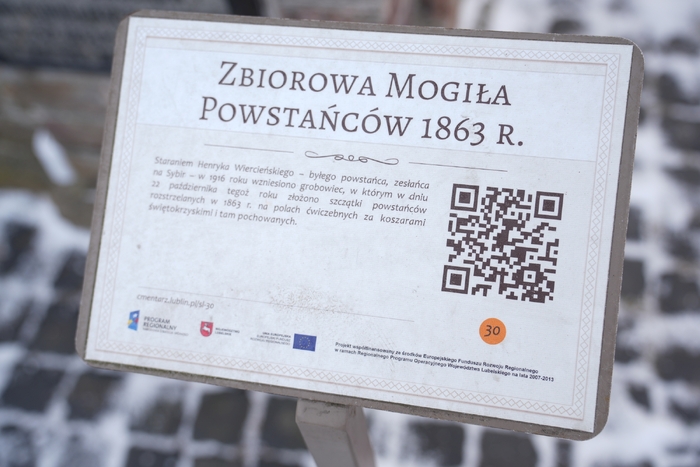 Lubelskie uroczystości upamiętniające 163. rocznicę wybuchu Powstania Styczniowego, fot. Dominik Borek (IPN Lublin)