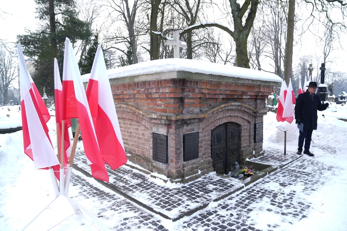 Lubelskie uroczystości upamiętniające 163. rocznicę wybuchu Powstania Styczniowego, fot. Dominik Borek (IPN Lublin)