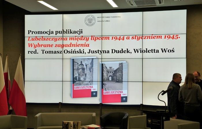 Promocja dwutomowego wydawnictwa IPN „Lubelszczyzna między lipcem 1944 a styczniem 1945. Wybrane zagadnienia” – Lublin, 3 lutego 2026, fot. Dominik Borek (IPN Lublin)
