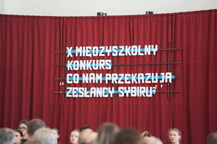 Finał X Międzyszkolnego Konkursu „Co nam przekazują Zesłańcy Sybiru” - Lublin, 9 lutego 2026, fot. Dominik Borek (IPN Lublin)