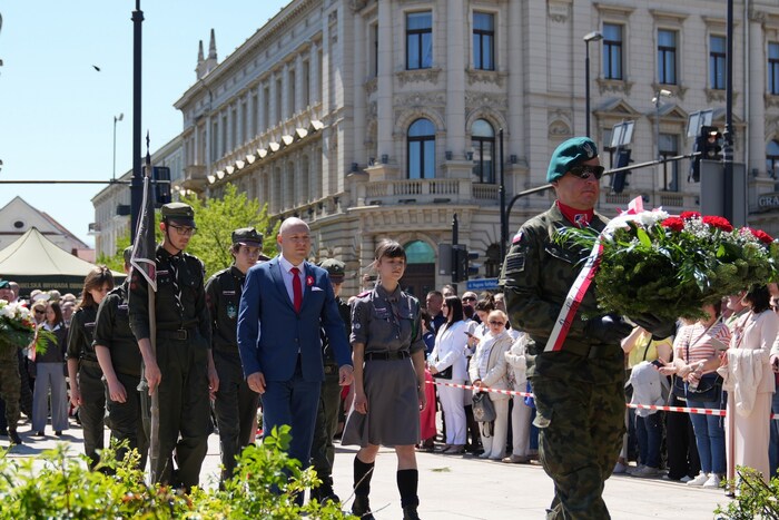 „Vivat Maj, 3 Maj!” - Lublin, 3 maja 2026, fot. Dominik Borek (IPN Lublin)