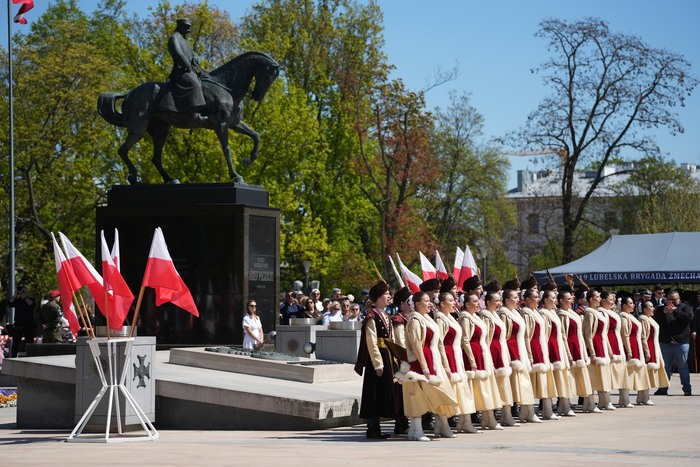 „Vivat Maj, 3 Maj!” - Lublin, 3 maja 2026, fot. Dominik Borek (IPN Lublin)