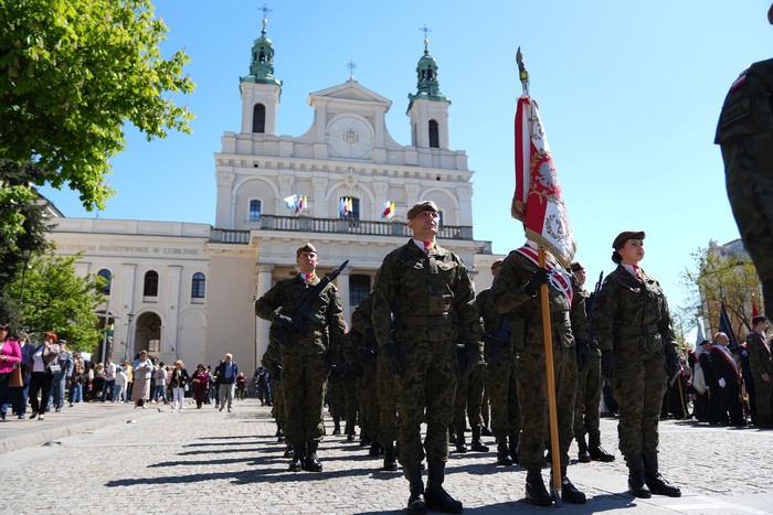 „Vivat Maj, 3 Maj!” - Lublin, 3 maja 2026, fot. Dominik Borek (IPN Lublin)