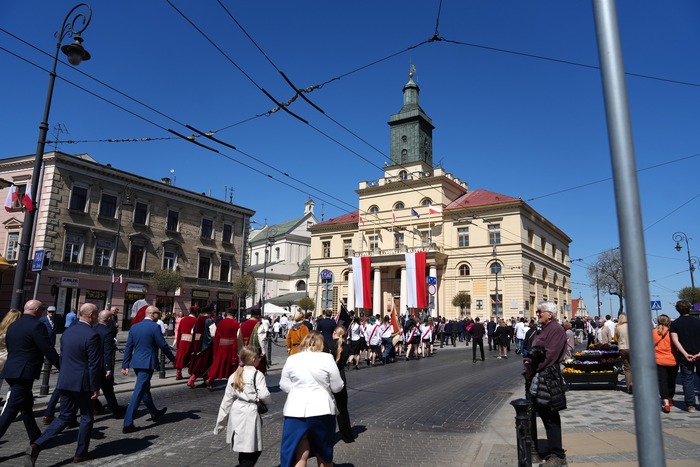„Vivat Maj, 3 Maj!” - Lublin, 3 maja 2026, fot. Dominik Borek (IPN Lublin)