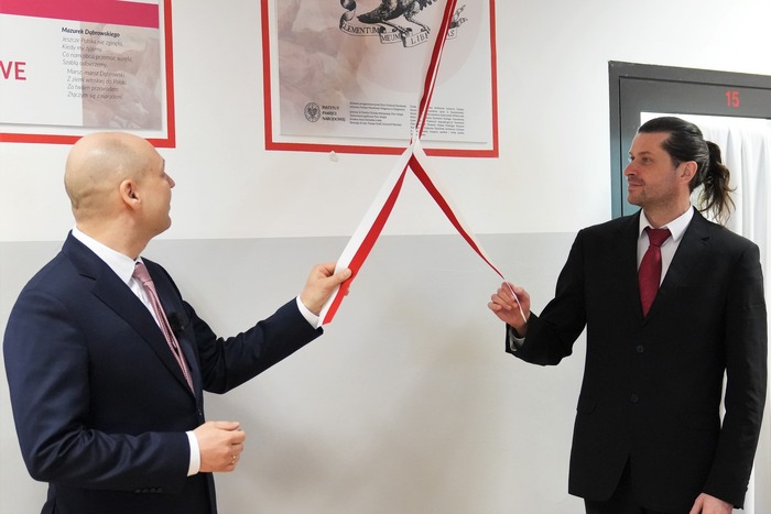 Urroczyste otwarcie ścieżki edukacyjnej „Polskie Symbole Narodowe”, fot. Dominik Borek (IPN Lublin)