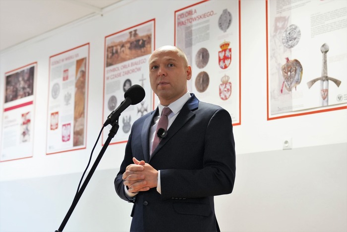 Urroczyste otwarcie ścieżki edukacyjnej „Polskie Symbole Narodowe”, fot. Dominik Borek (IPN Lublin)