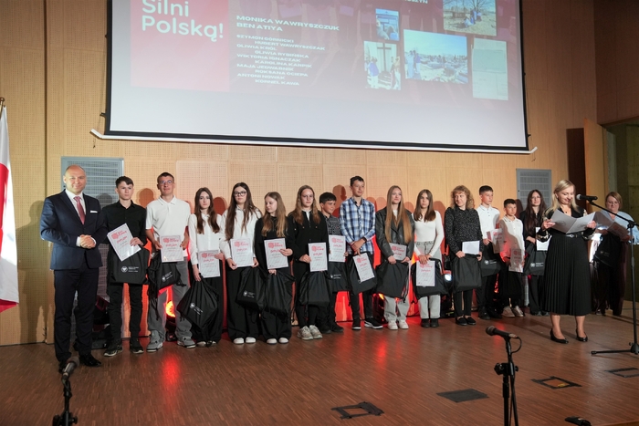 Gala podsumowująca regionalny etap II edycji konkursu edukacyjnego IPN „Silni Polską!” - fot. Dominik Borek (IPN Lublin)