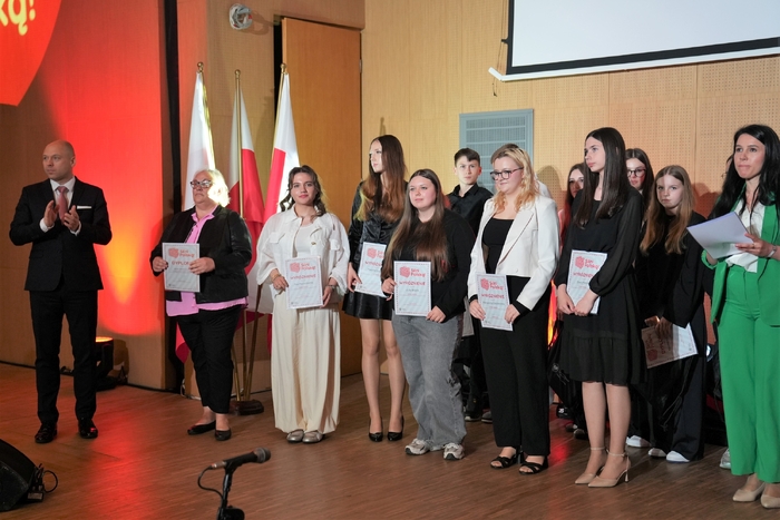 Gala podsumowująca regionalny etap II edycji konkursu edukacyjnego IPN „Silni Polską!” - fot. Dominik Borek (IPN Lublin)