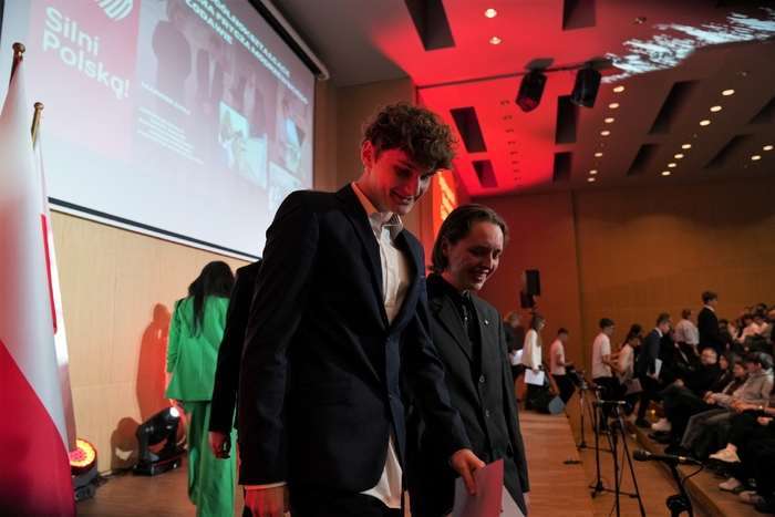 Gala podsumowująca regionalny etap II edycji konkursu edukacyjnego IPN „Silni Polską!” - fot. Dominik Borek (IPN Lublin)
