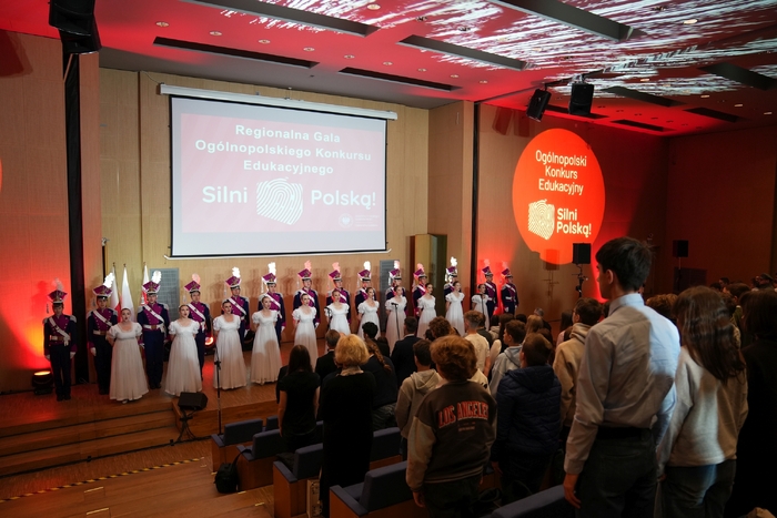 Gala podsumowująca regionalny etap II edycji konkursu edukacyjnego IPN „Silni Polską!” - fot. Dominik Borek (IPN Lublin)