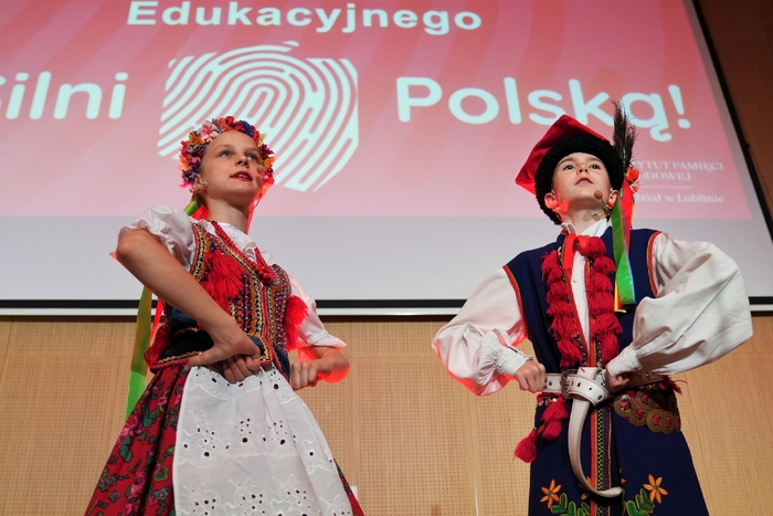 Gala podsumowująca regionalny etap II edycji konkursu edukacyjnego IPN „Silni Polską!” - fot. Dominik Borek (IPN Lublin)
