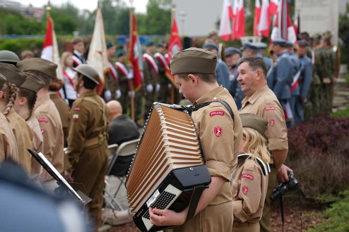 Miejskie uroczystości w 82. rocznicę zdobycia Monte Cassino przez 2. Korpus Polski - fot. Dominik Borek (IPN Lublin)