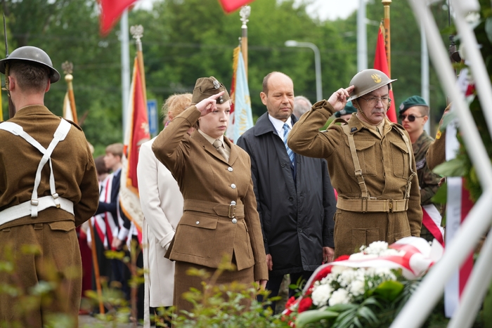 Miejskie uroczystości w 82. rocznicę zdobycia Monte Cassino przez 2. Korpus Polski - fot. Dominik Borek (IPN Lublin)