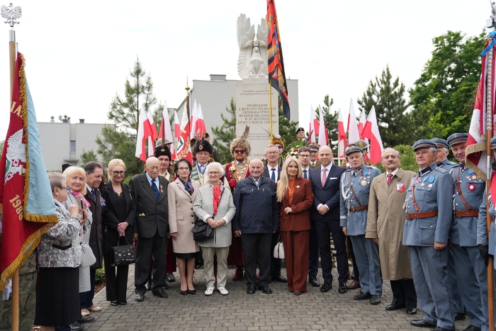 Miejskie uroczystości w 82. rocznicę zdobycia Monte Cassino przez 2. Korpus Polski - fot. Dominik Borek (IPN Lublin)