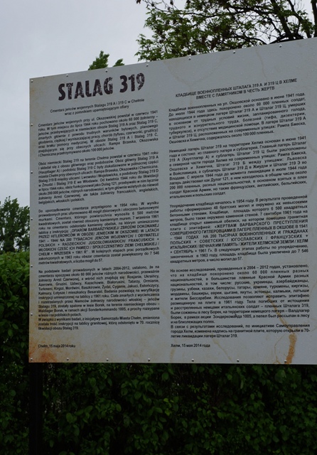 Chełm. Cmentarz sowieckich jeńców zamordowanych w Stalagu 319