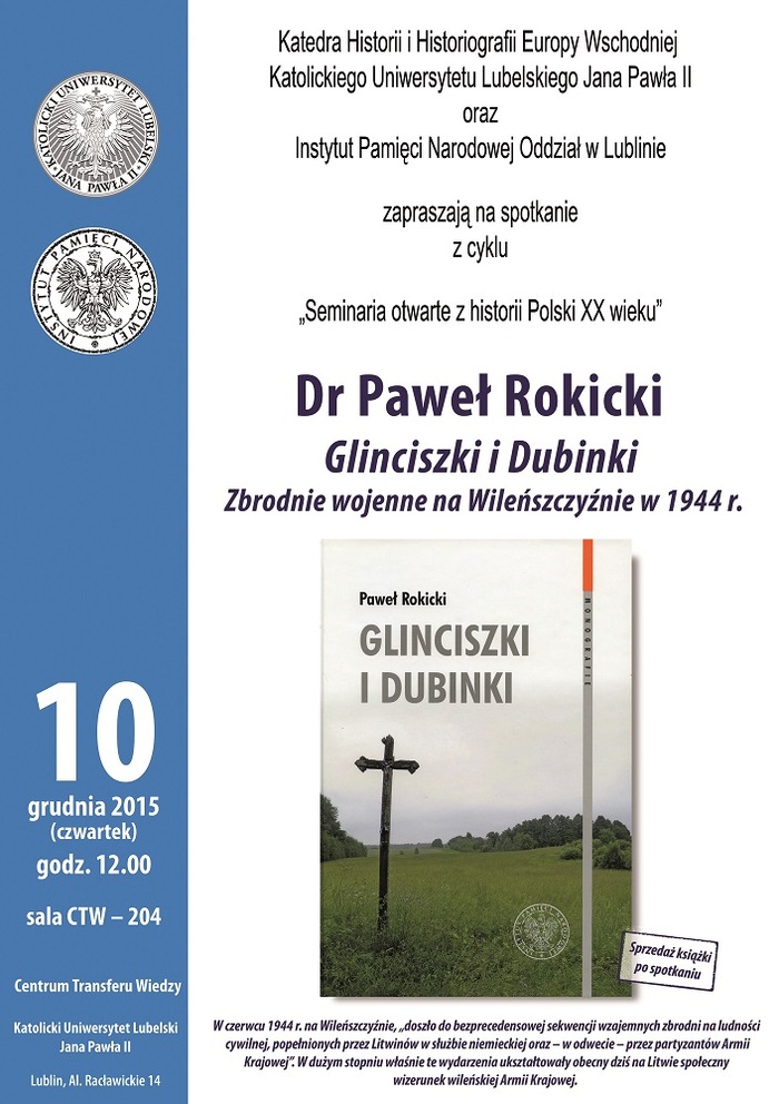 Spotkanie z dr. P. Rokickim