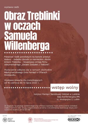 Wystawa rzeźb „Obraz Treblinki w oczach Samuela Willenberga”