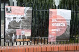 Wystawa „Bunt robotników. Grudzień &#039;70 – luty &#039;71” w Tomaszowie Lubelskim. Fot. Tomasz Zieliński