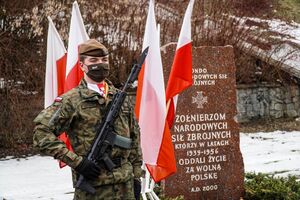 Pomnik żołnierzy NSZ w Lublinie. Fot. Dawid Florczak/IPN Lublin
