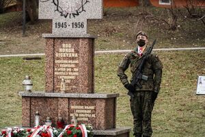 Pomnik żołnierzy WiN. Fot. Dawid Florczak/IPN Lublin