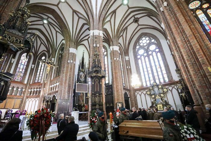 Uroczystości pogrzebowe Zygmunta Goławskiego – Siedlce, 13 marca 2021. Fot. Sławek Kasper (IPN)