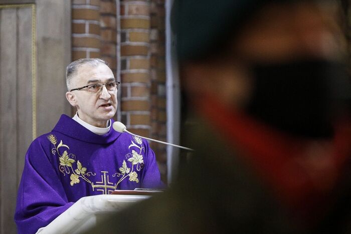 Uroczystości pogrzebowe Zygmunta Goławskiego – Siedlce, 13 marca 2021. Fot. Sławek Kasper (IPN)