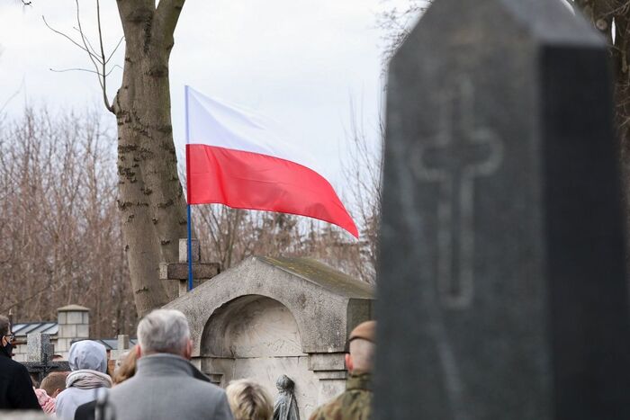 Uroczystości pogrzebowe Zygmunta Goławskiego – Siedlce, 13 marca 2021. Fot. Sławek Kasper (IPN)