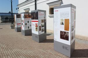 Ekspozycja wystawy „Polskie Symbole Narodowe” w Zamościu. Fot. Muzeum Fortyfikacji i Broni Arsenał / Andrzej Maziarz
