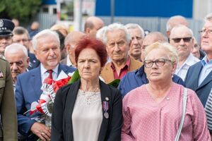 Uczestnicy oficjalnych obchodów upamiętniających Radomski Czerwiec &#039;76. Fot. Dawid Florczak/IPN Lublin