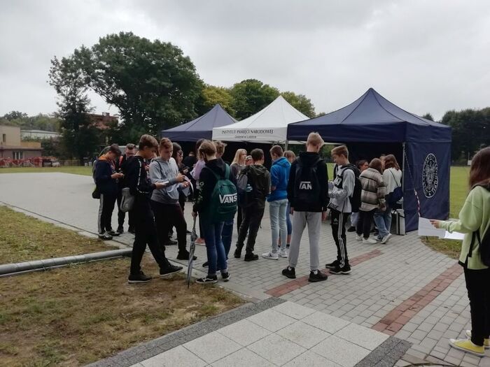Dzieci i młodzież, która uczestniczyła w bloku edukacyjnym. Fot. Katarzyna Warmińska-Mazurek