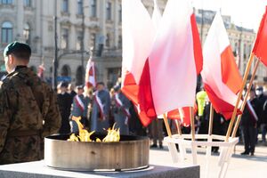Obchody Święta Niepodległości w Lublinie – 11 listopada 2021. Fot. Dawid Florczak/IPN Lublin
