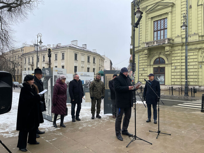 Otwarcie wystawy "Pokolenie Baczyńskiego” – Lublin, 25 stycznia 2022. Fot. Agnieszka Skura/IPN Lublin