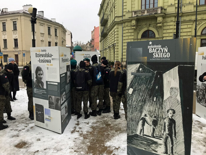 Otwarcie wystawy "Pokolenie Baczyńskiego” – Lublin, 25 stycznia 2022. Fot. Agnieszka Skura/IPN Lublin