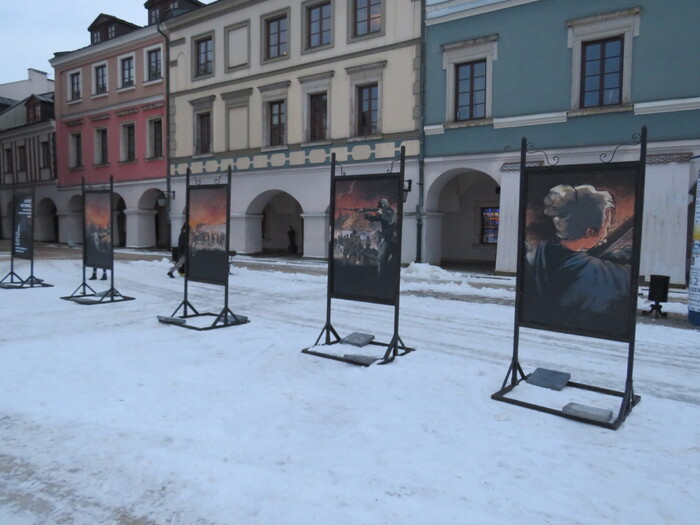 Uroczystości upamiętniające Powstanie Zamojskie – Zamość, 1 lutego 2022. Fot. Paweł Skrok/IPN Lublin