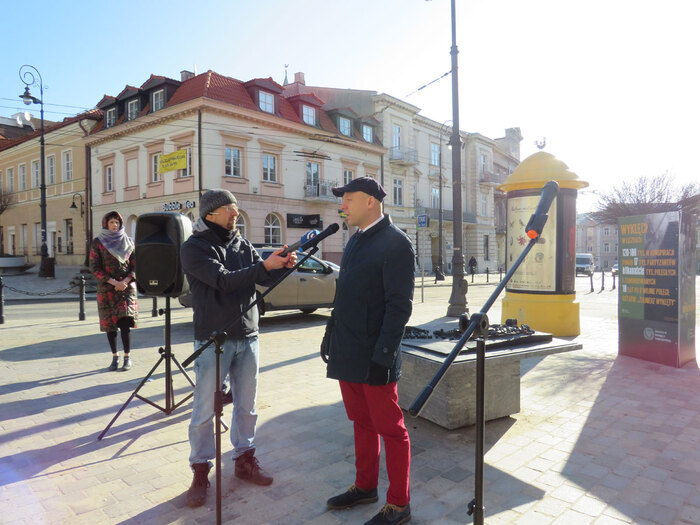 Otwarcie wystawy elementarnej „Żołnierze Wyklęci. Podziemie niepodległościowe 1944-1956 – Lublin, 28 lutego 2022. Fot. Katarzyna Syska/IPN Lublin