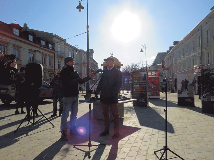 Otwarcie wystawy elementarnej „Żołnierze Wyklęci. Podziemie niepodległościowe 1944-1956 – Lublin, 28 lutego 2022. Fot. Katarzyna Syska/IPN Lublin