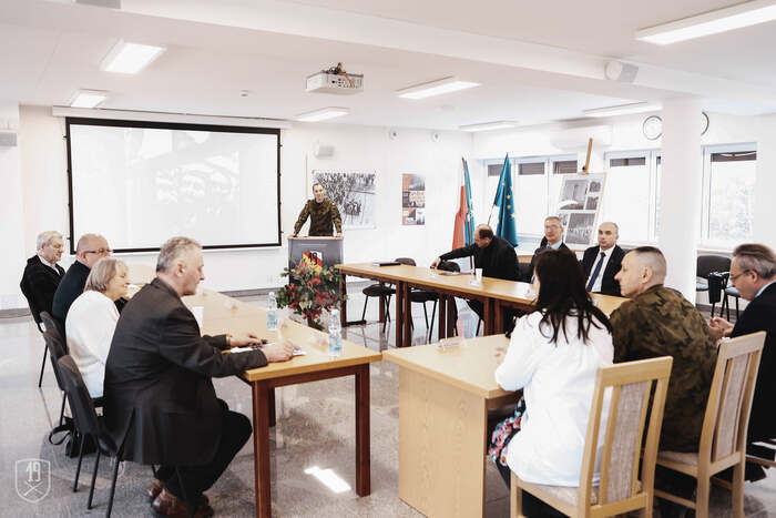 Przekazanie materiałów do zasobu Oddziałowego Archiwum IPN - Lublin, 2 marca 2022. Fot. 19 Lubelska Brygada Zmechanizowana