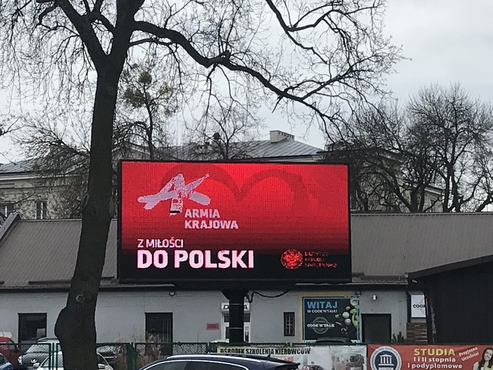 Akcja billboardowa IPN „Z miłości do Polski. Armia Krajowa” - Radom