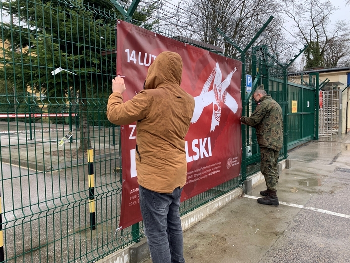 Akcja billboardowa IPN „Z miłości do Polski. Armia Krajowa” - 42 Baza Lotnictwa Szkolnego w Radomiu