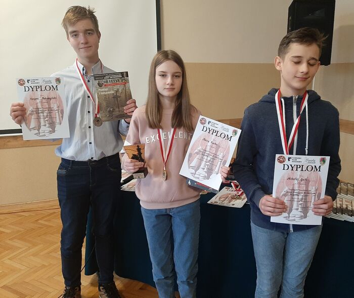 Rozstrzygniecie Turnieju Szachowego Pamięci Żołnierzy Wyklętych "Wilczym Tropem" - Zamość, 5 marca 2022. Fot. Andrzej Czochra