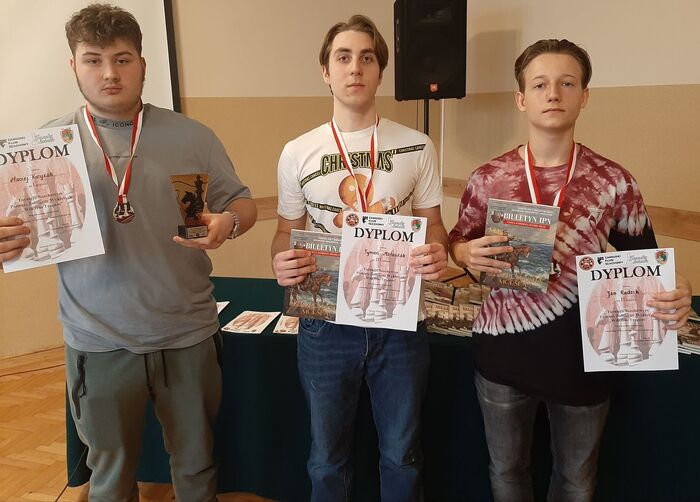 Rozstrzygniecie Turnieju Szachowego Pamięci Żołnierzy Wyklętych "Wilczym Tropem" - Zamość, 5 marca 2022. Fot. Andrzej Czochra