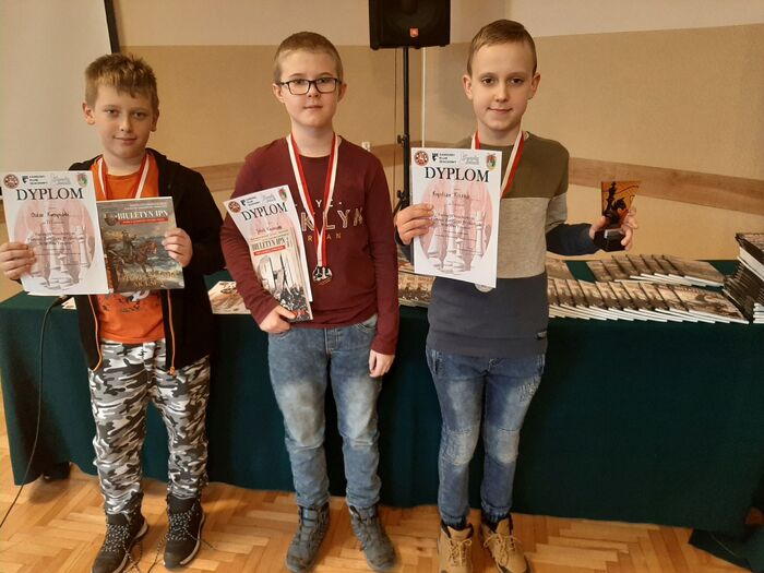 Rozstrzygniecie Turnieju Szachowego Pamięci Żołnierzy Wyklętych "Wilczym Tropem" - Zamość, 5 marca 2022. Fot. Andrzej Czochra