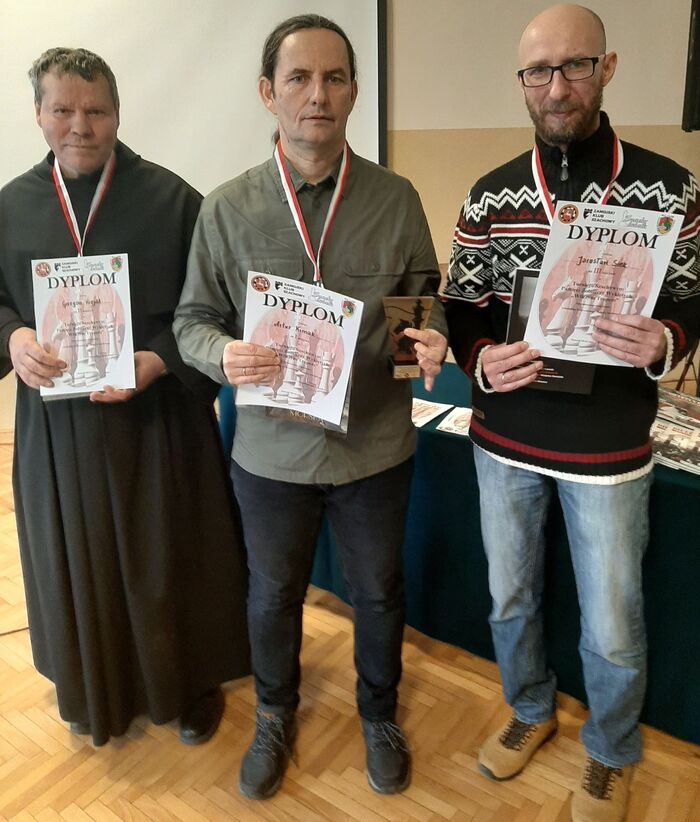 Rozstrzygniecie Turnieju Szachowego Pamięci Żołnierzy Wyklętych "Wilczym Tropem" - Zamość, 5 marca 2022. Fot. Andrzej Czochra