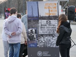 Otwarcie wystawy Aktion Reinhardt 1942-1943 - Lublin, 15 marca 2022. Fot. Szczepan Barczyk (IPN Lublin)