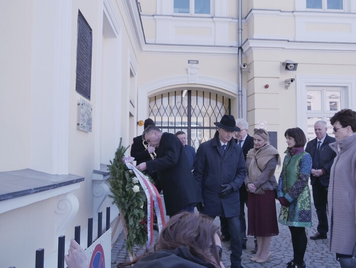 Narodowy Dzień Pamięci Polaków ratujących Żydów pod okupacją niemiecką – Lublin, 24 marca 2022. Fot. A. Sadownik/IPN Lublin